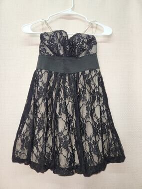 Poetry Clothing Strapless Lace Dress